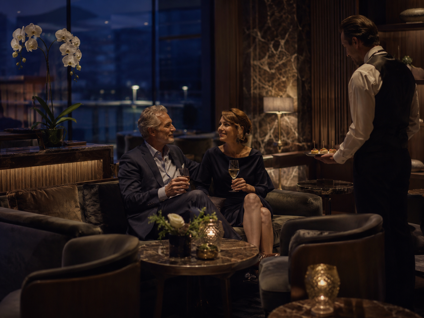 Private VIP hospitality lounge at PacificKoru